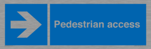 Pedestrian access